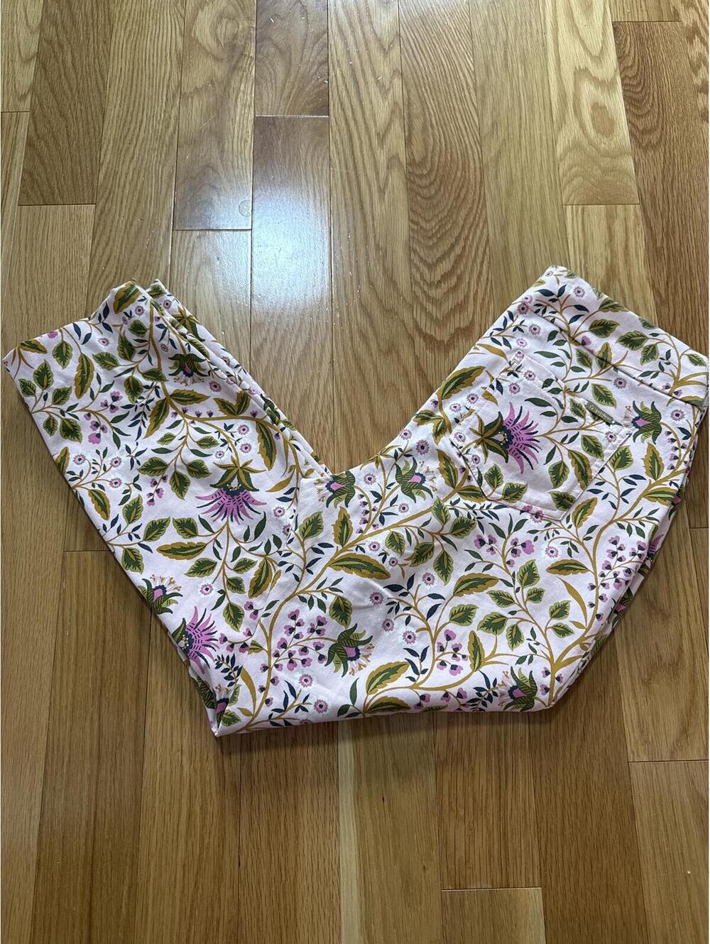 Spartina 449 Floral Print Stretch Pants Size XL - Picture 4 of 7